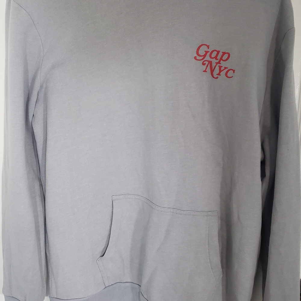 GAP NYC Vintage Soft Hoodie - Gray, Men's Size L - The Perfect Holiday Gift!11